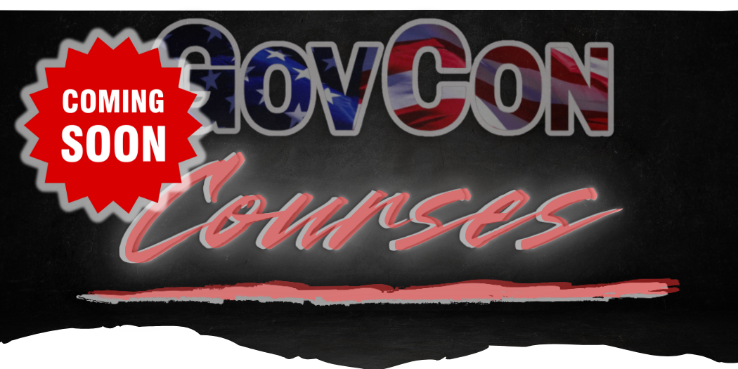 GovCon Courses Coming Soon