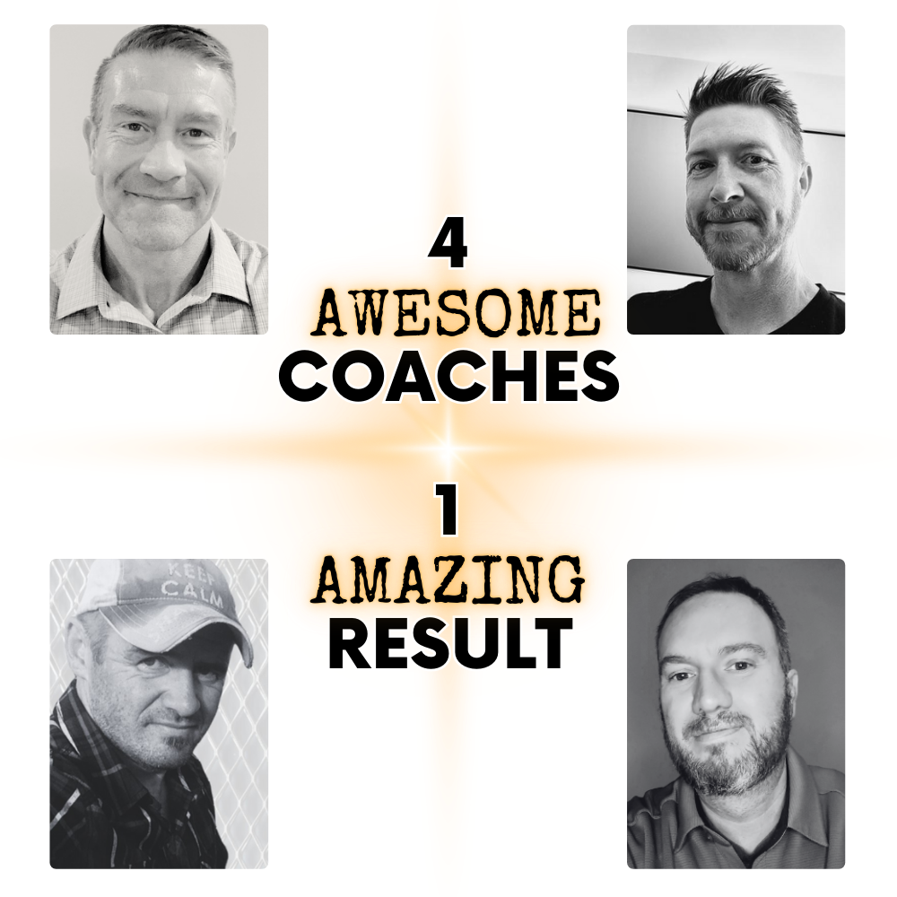 4 Awesome Coaches, 1 Amazing Result