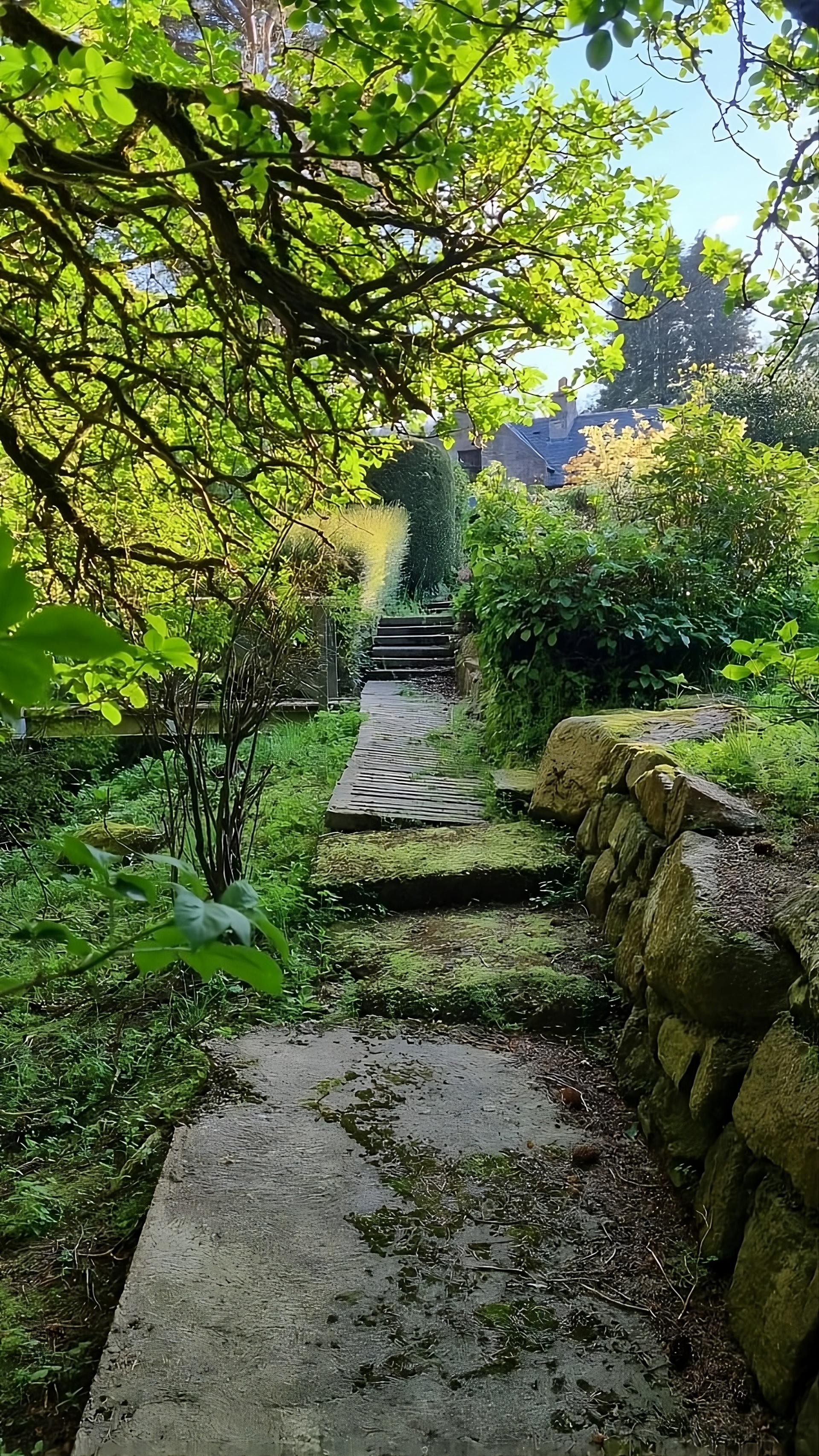 The granite mill that houses Awakening Alchemy Retreat Centre