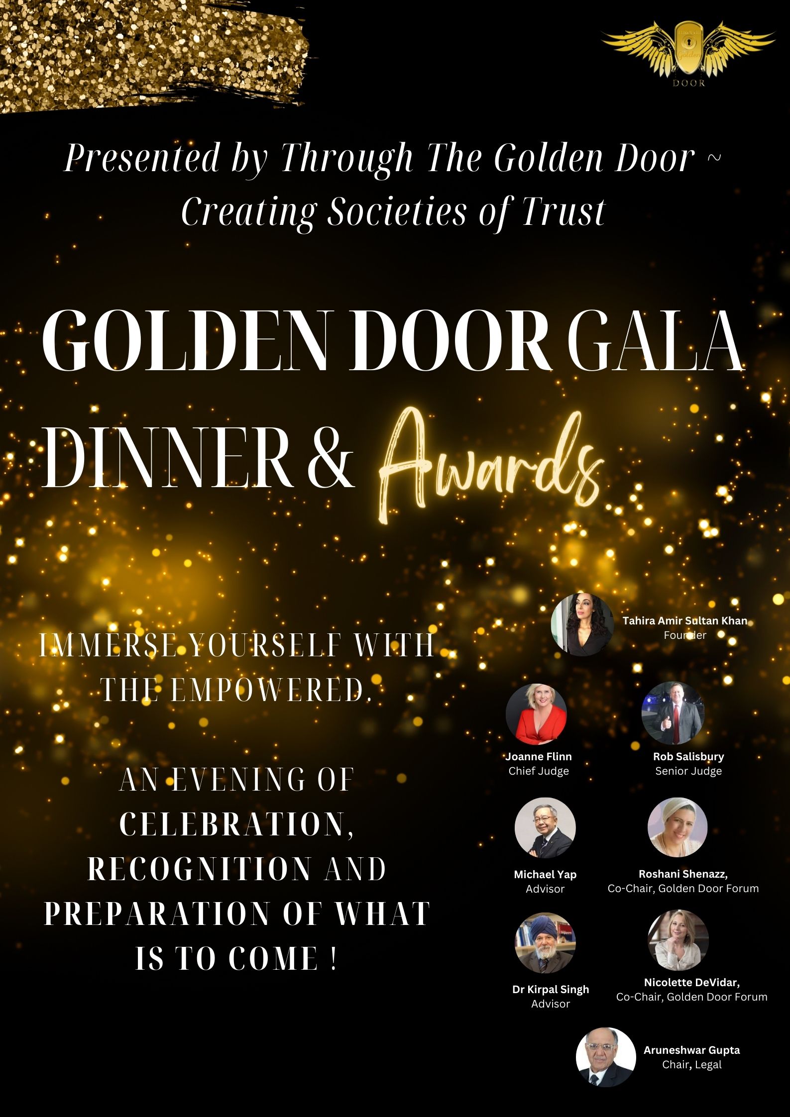 GOLDEN DOOR Gala Dinner & Awards @ Singapore Cricket Club