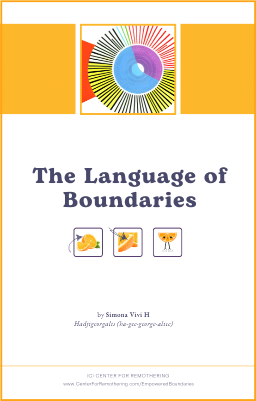 Language of Boundaries, little book on boundaries