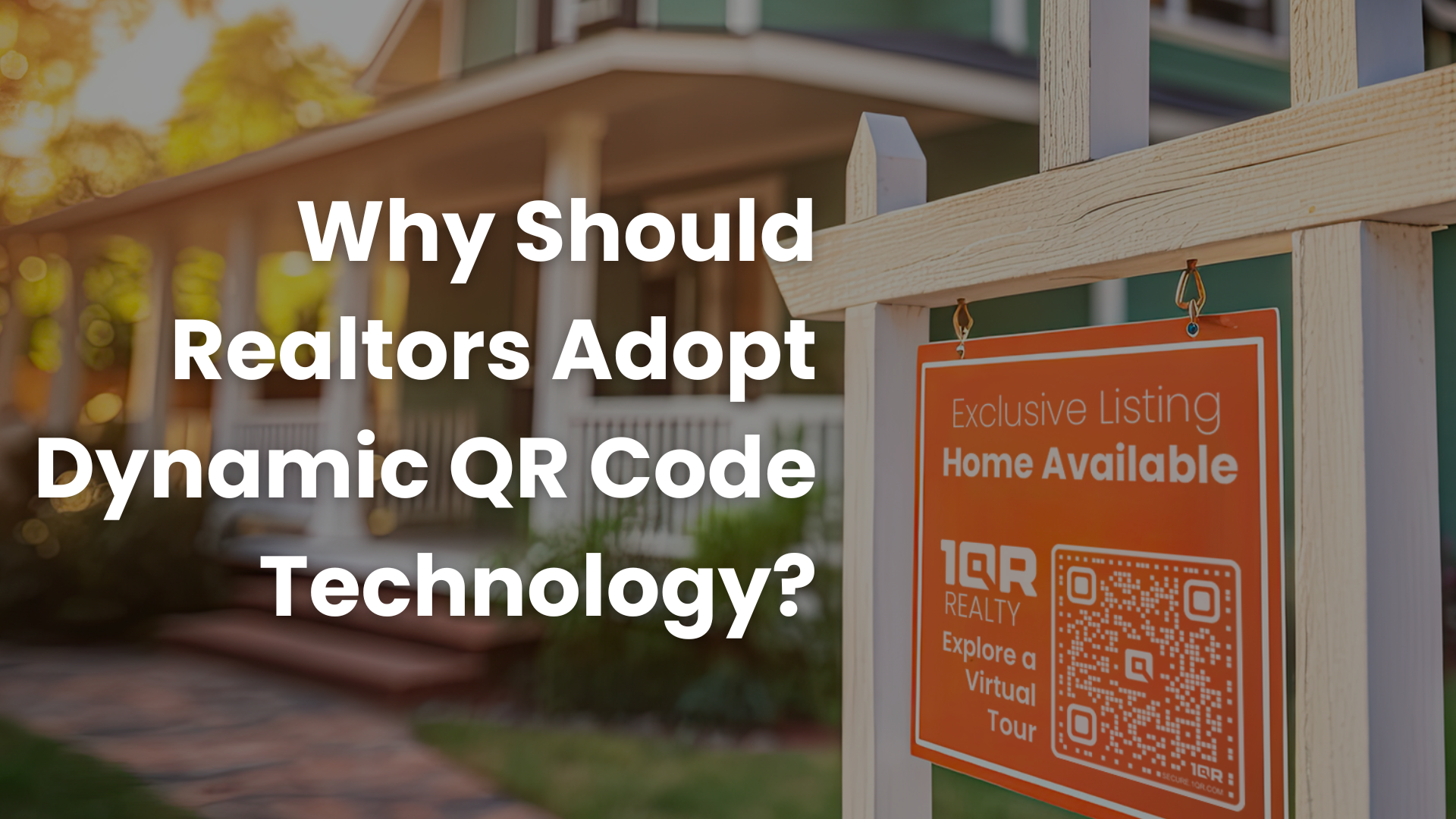Article short title - Why Should Realtors Adopt Dynamic QR Code Technology?