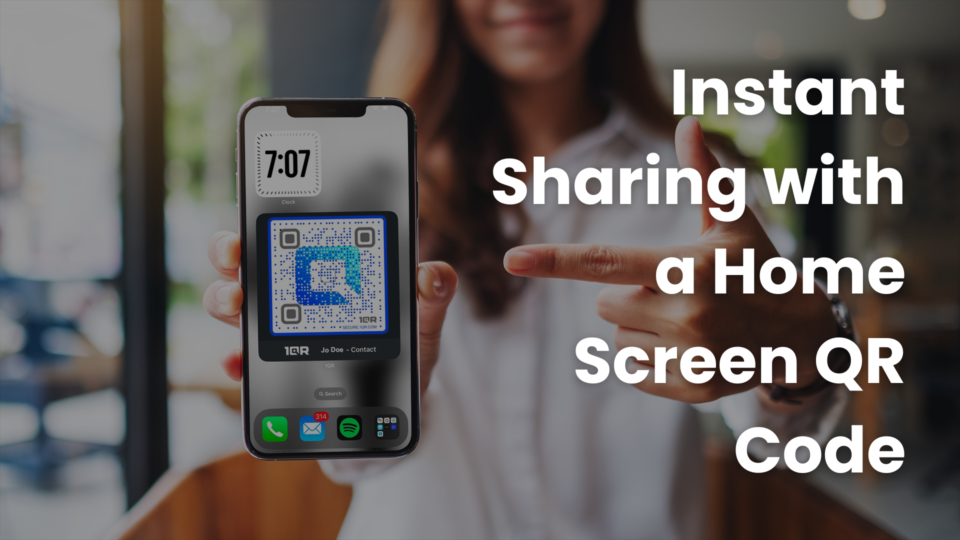 Article Title - Instant Sharing with a Home Screen QR Code