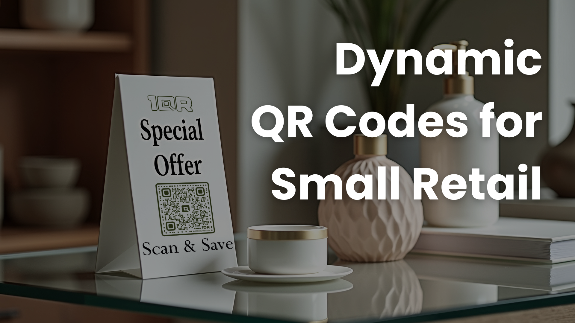 Article short title - Dynamic QR Codes for Small Retail