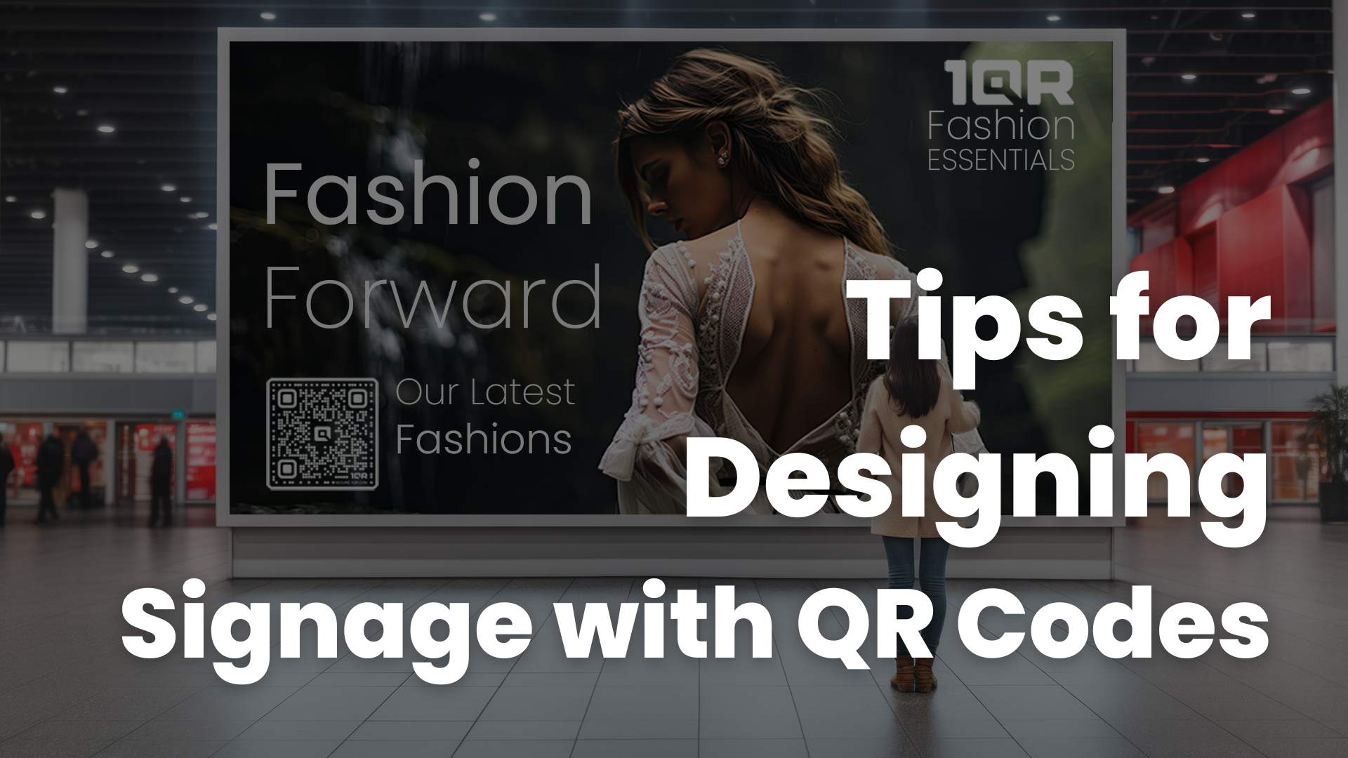 Article title - Tips for Designing Signage with QR Codes