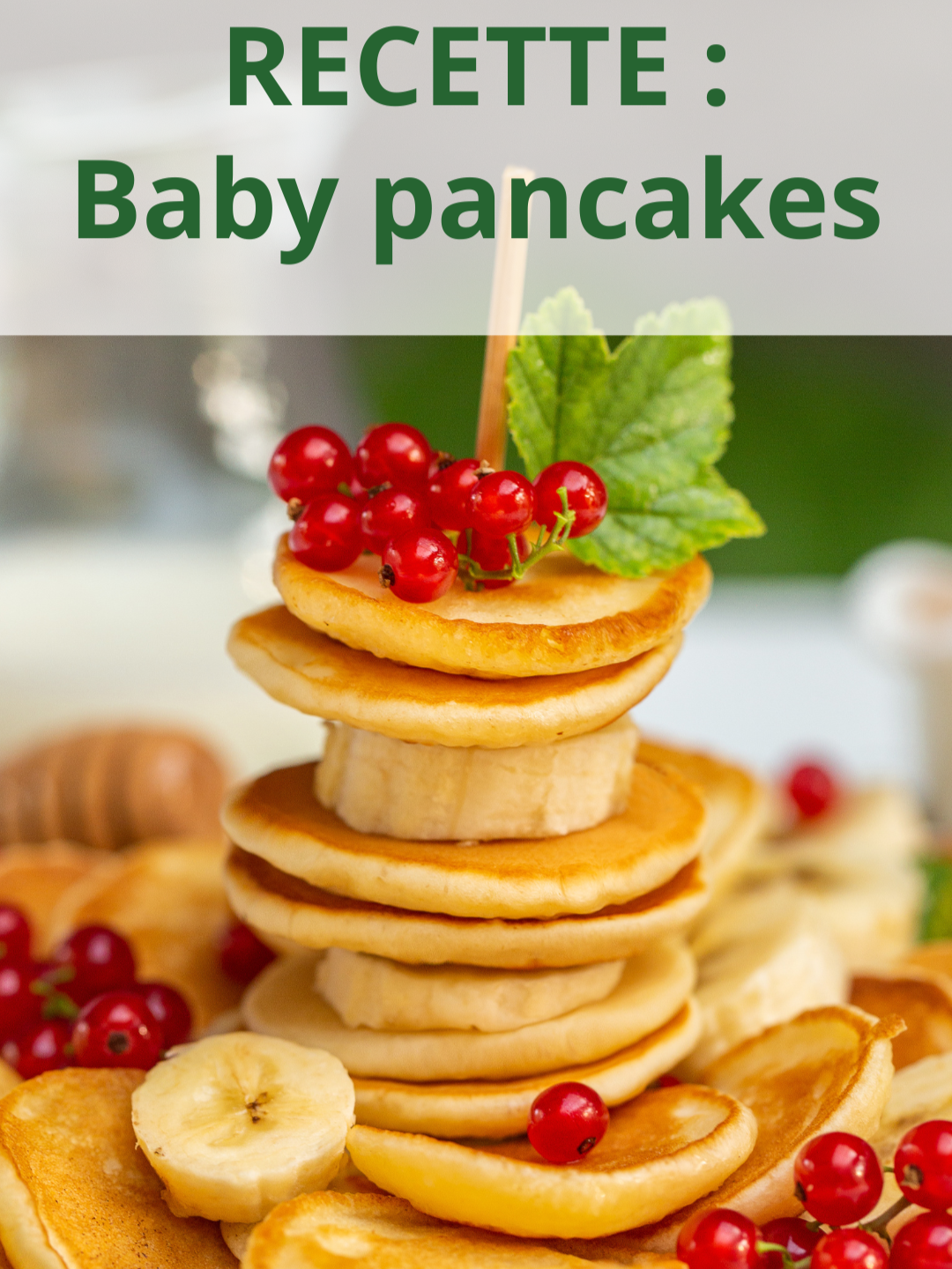 recette gourmande healthy saine baby pancake bien-être nutrition jollyfitclub camille jolly