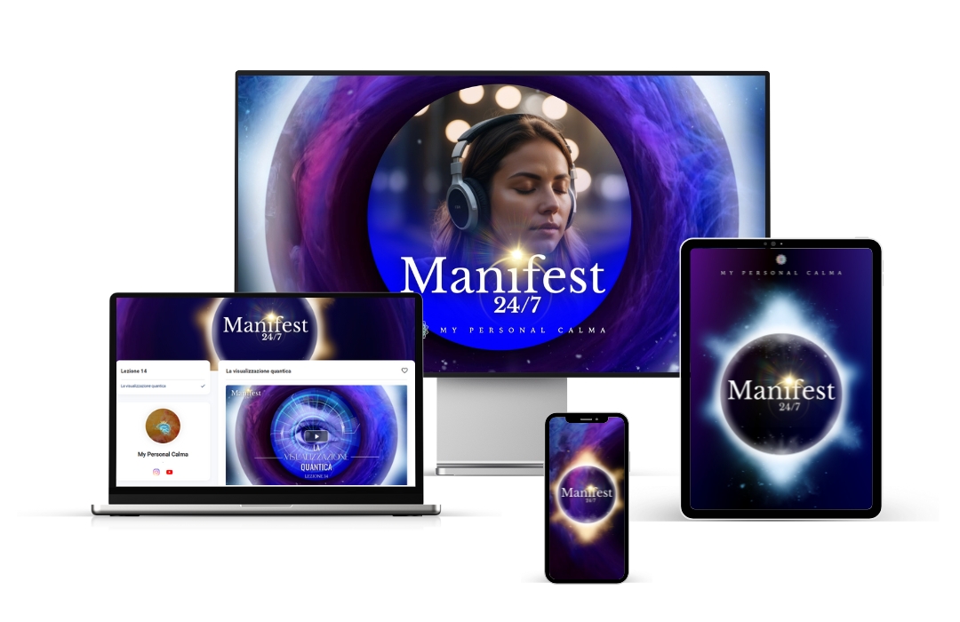 metodo manifest 24/7 - my personal calma - corso my personal calma