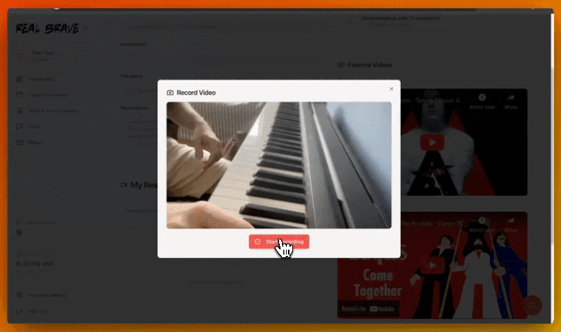 Skill demo animation