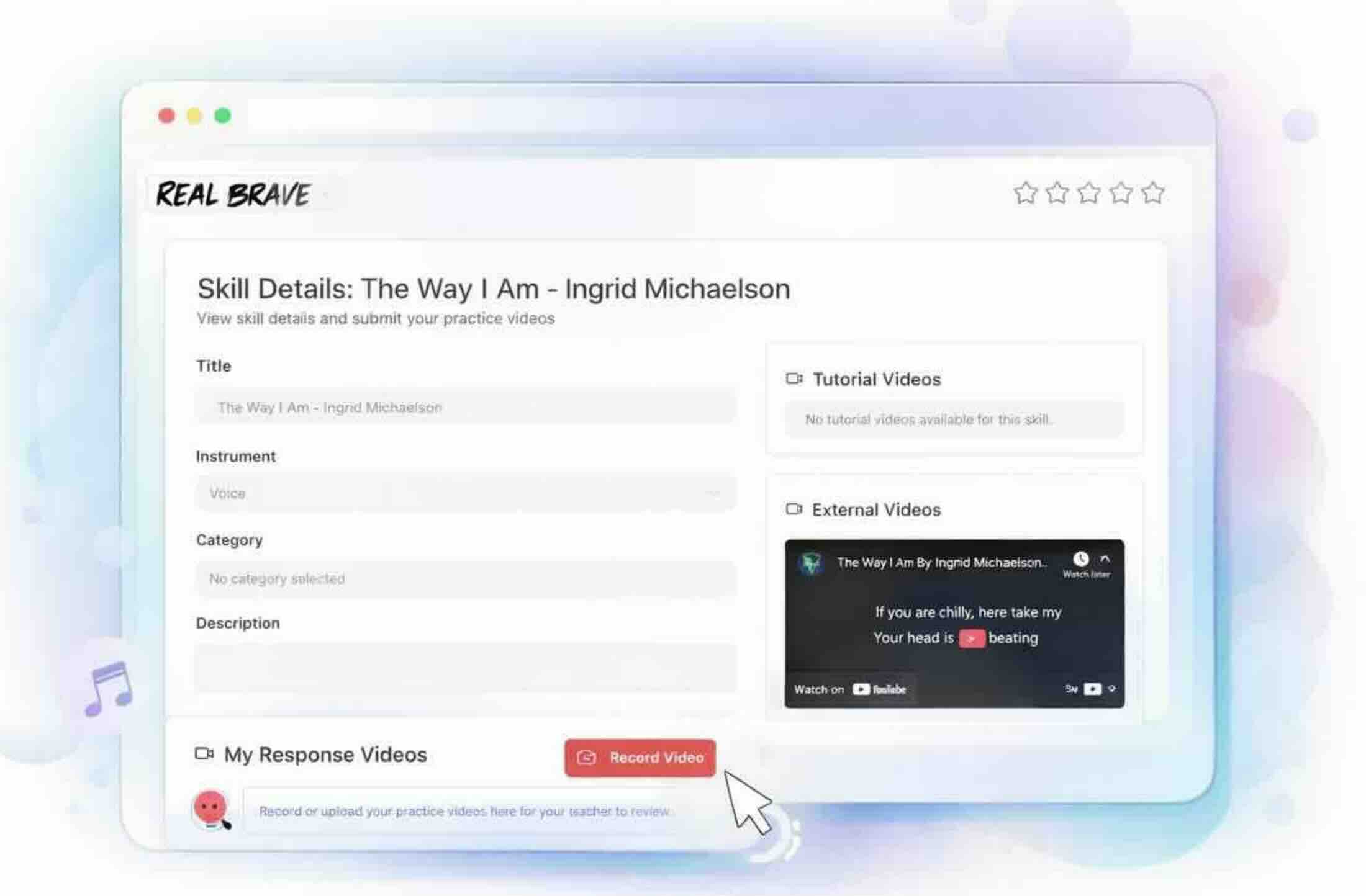 Real Brave Lessons Online