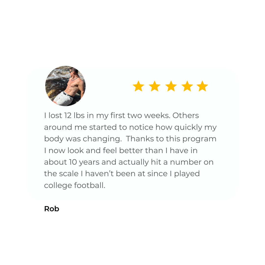 Rob's Testimonial