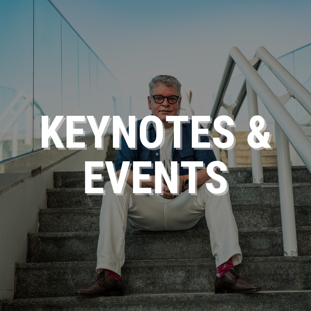 Aldo Civico, keynote speaker on leadership
