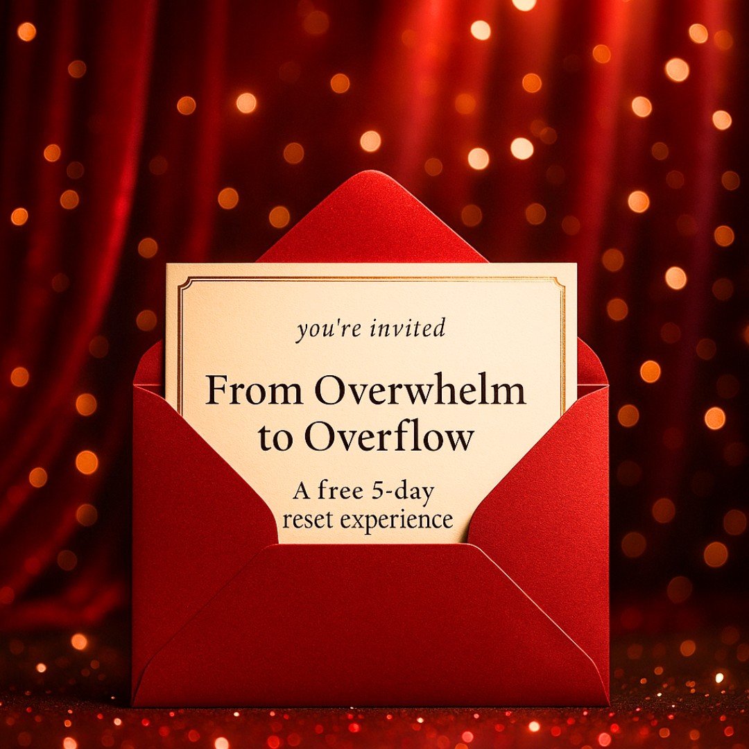 From overwhelm to overflow