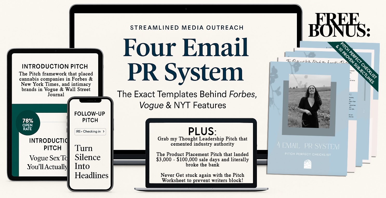 Four email templates