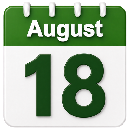 August 18