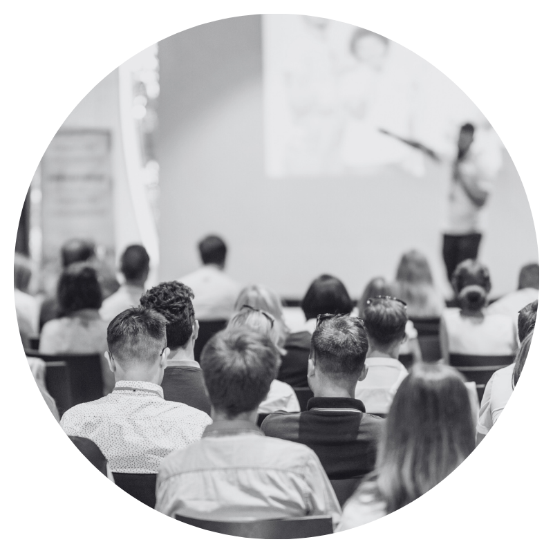 Happy Audience when John speaks