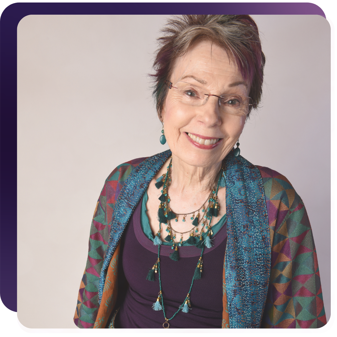 Anne Sagendorph-Moon posing for her Energetic Signature offer