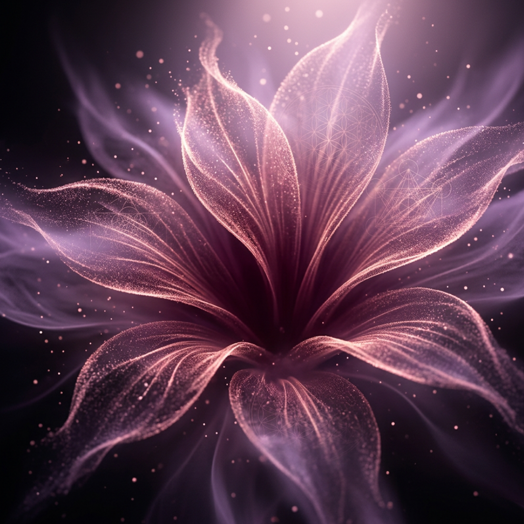 Energetic Signature Offer purple and gold mystical image