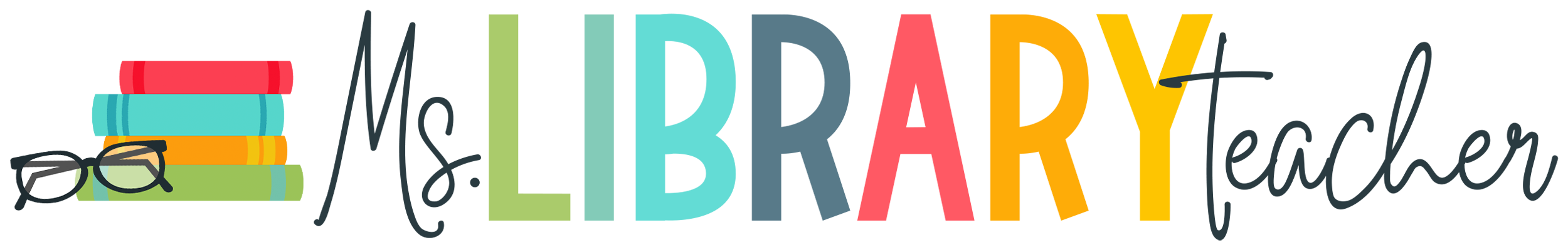 Ms. Library Teacher Logo