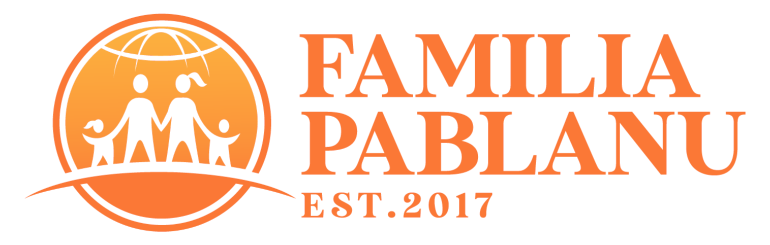 FAMILIA PABLANU Logo in Orange