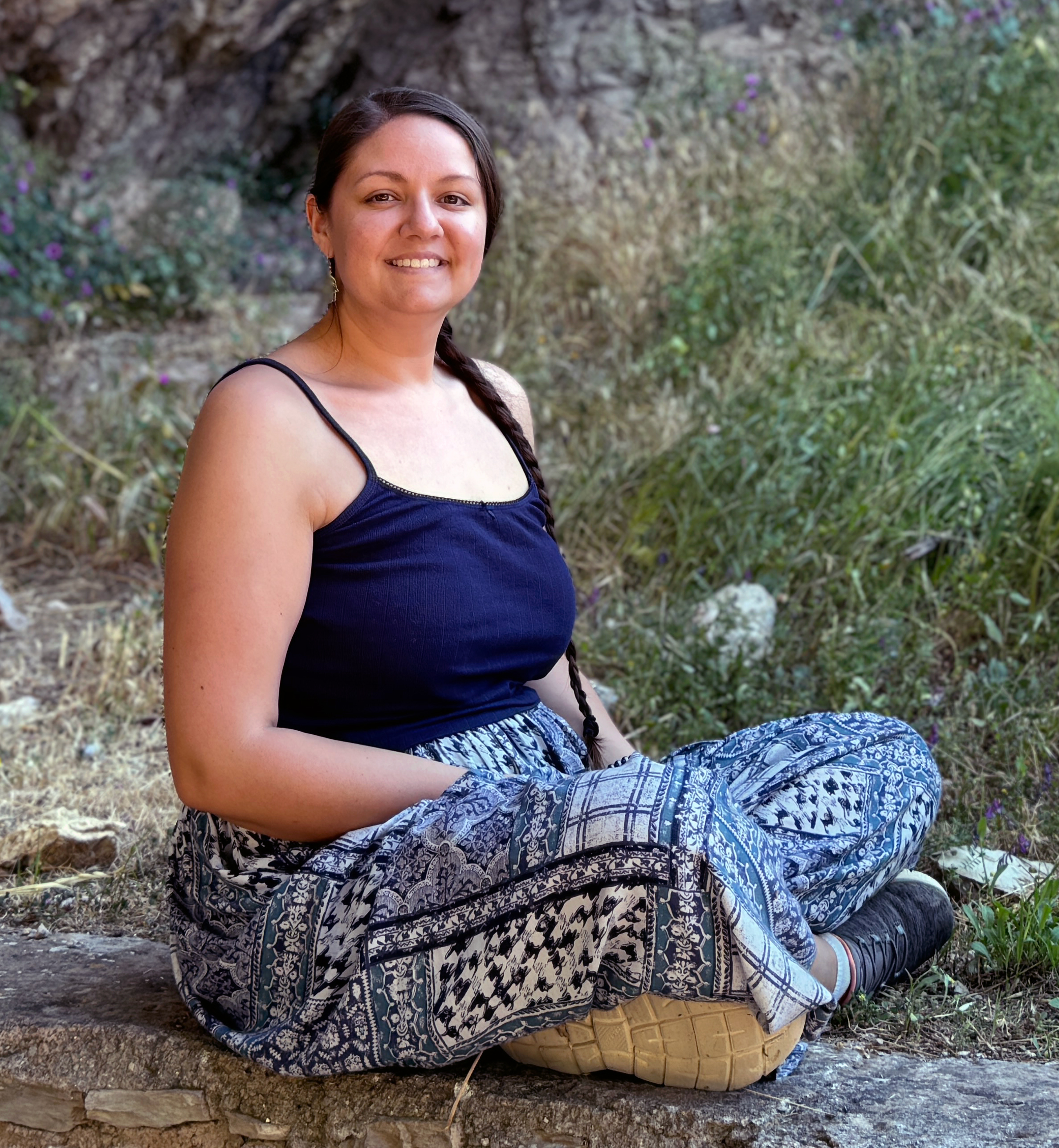 Elyse sitting transparent