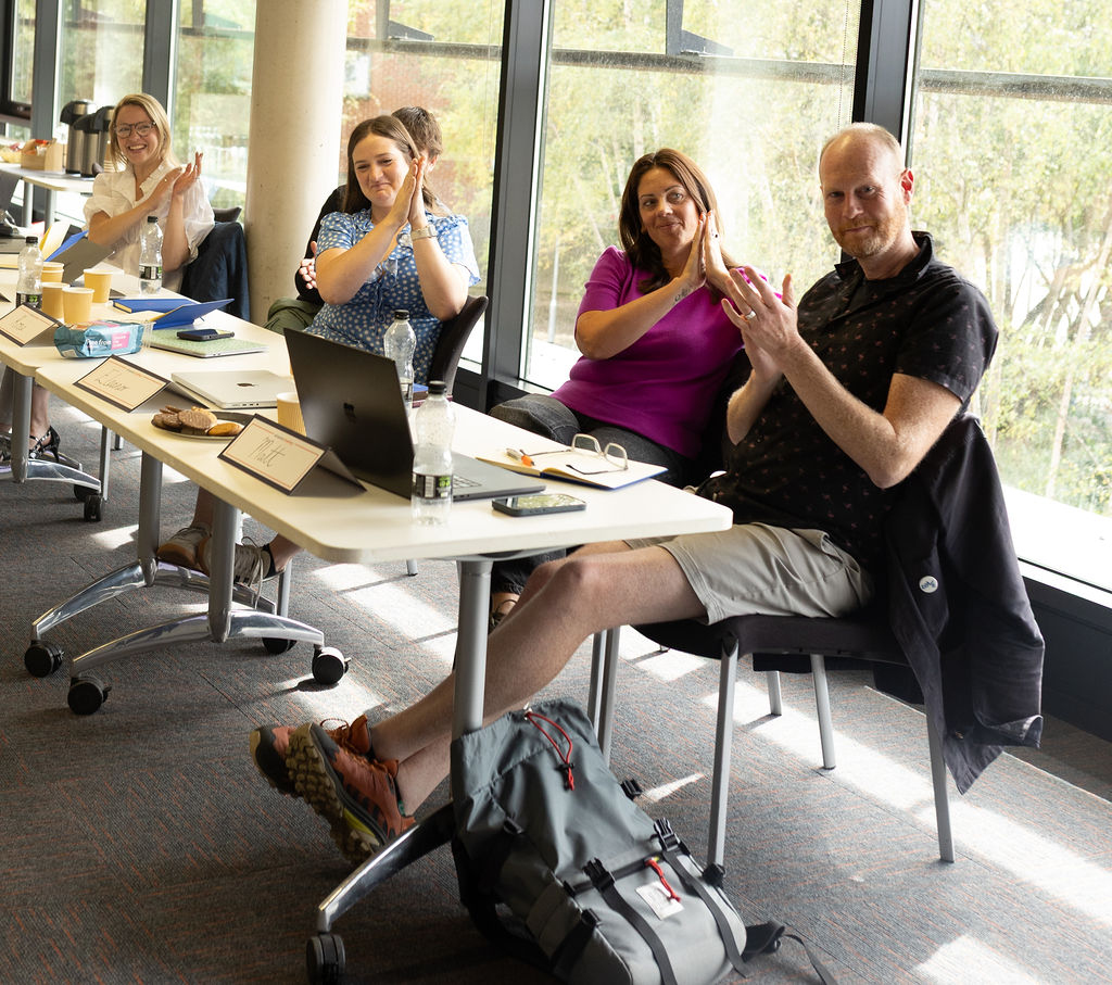 Goodie bags for entrepreneurs in a government-funded skills bootcamp workshop.