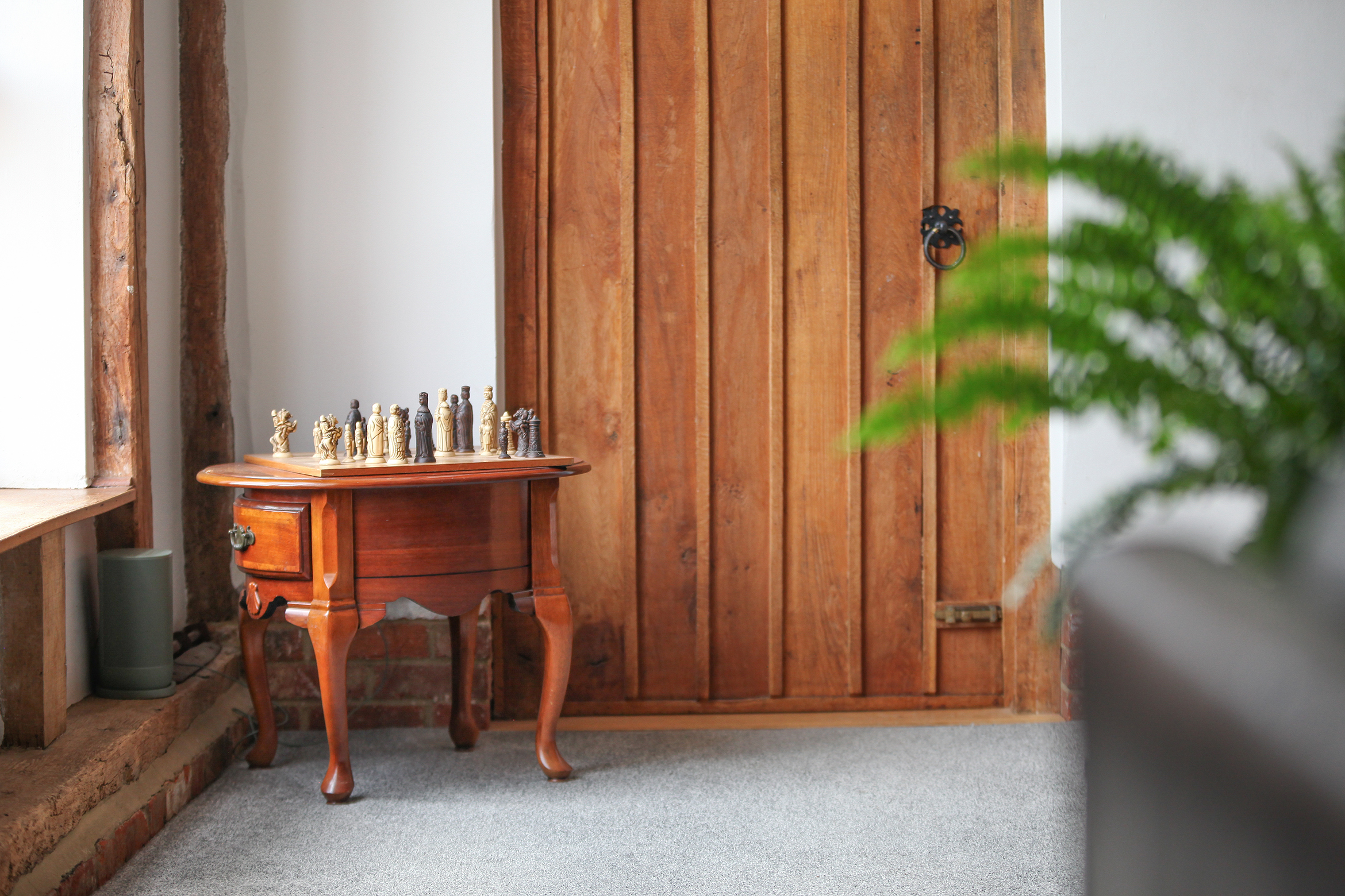 Chess Board at the one to one retreat cente