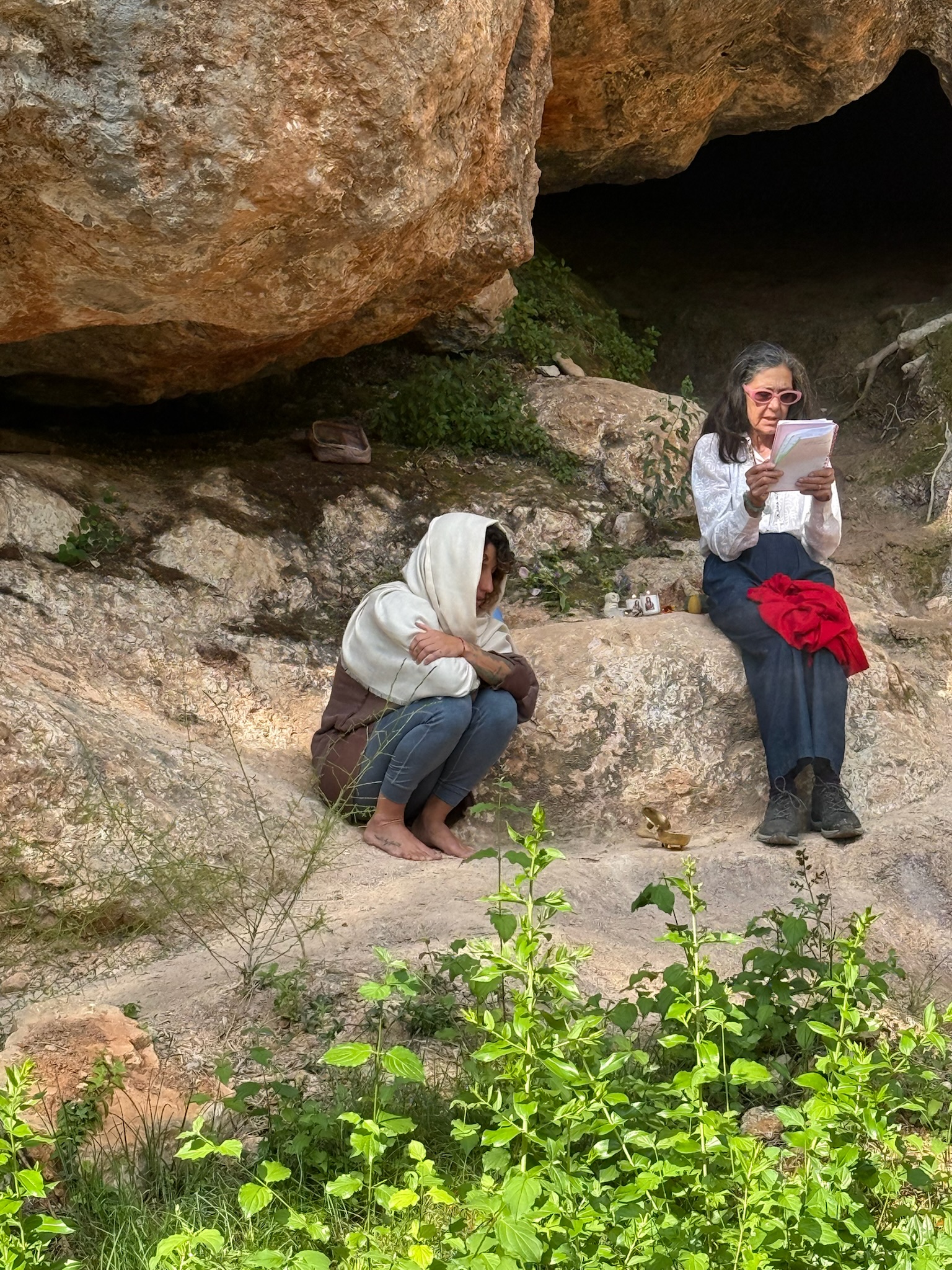 birthing caves, south of france, mary magdalene, collette elosha