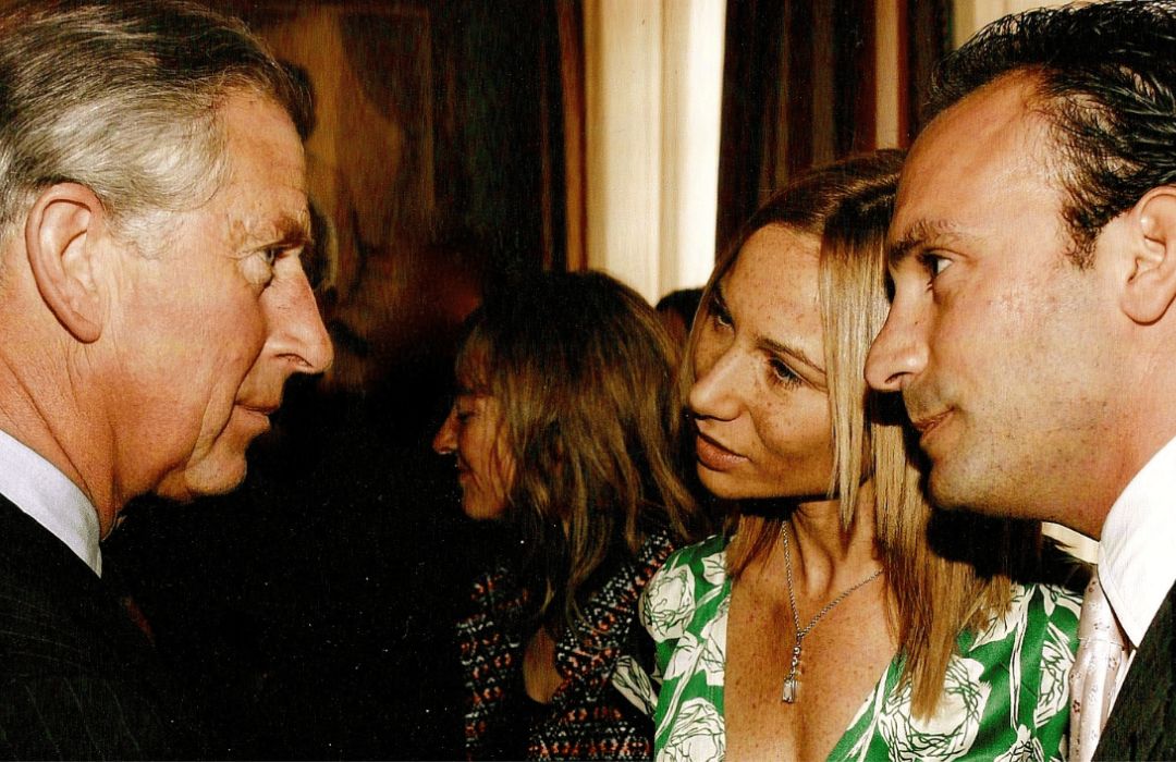 With HRH King Charles III, London