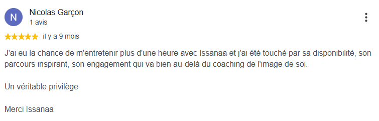 Témoignage Client Google 7