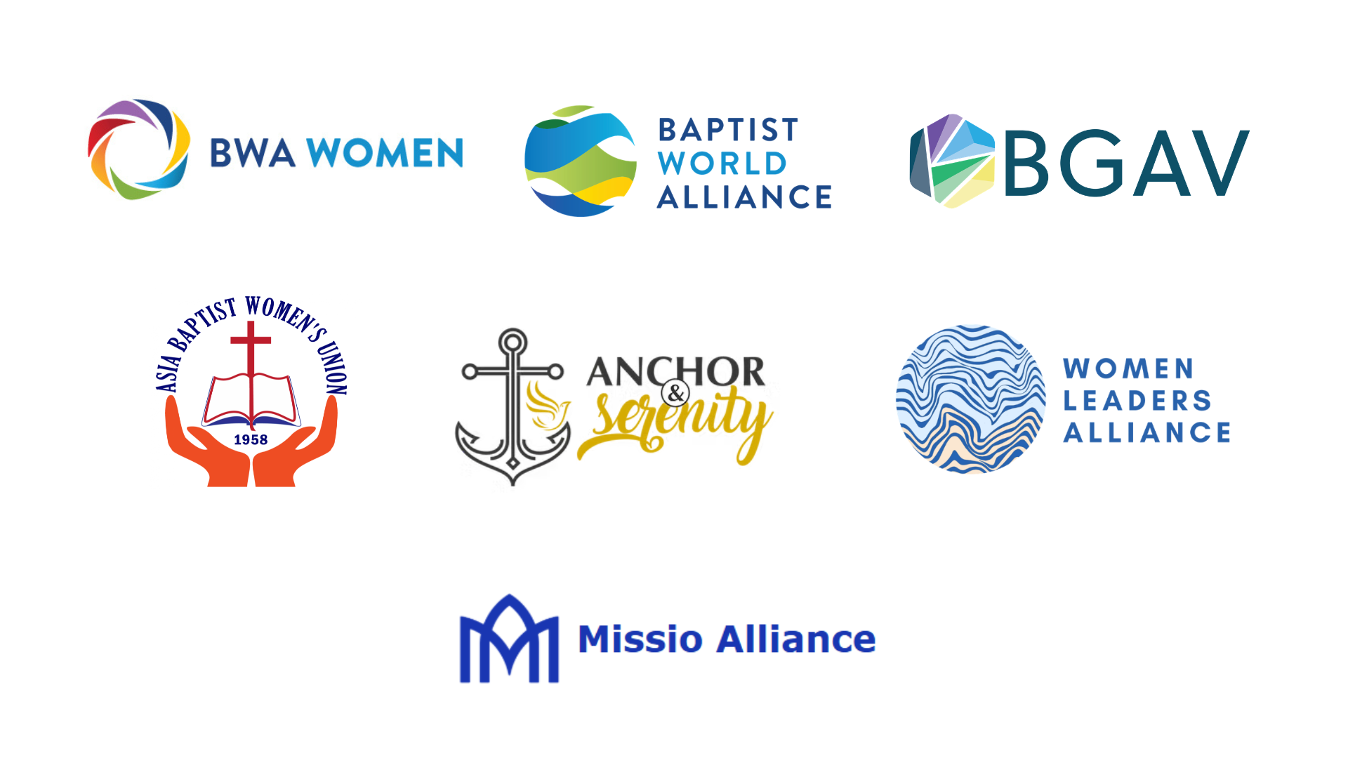 BWA Women, BWA, BGAV, ABWU, Anchor & Serenity, Women Leaders Alliance, Missio Alliance