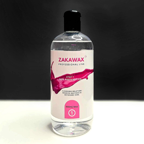 Zakawax cleansing solution