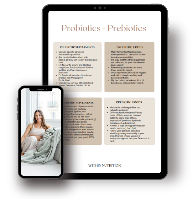 Probiotics and Prebiotics