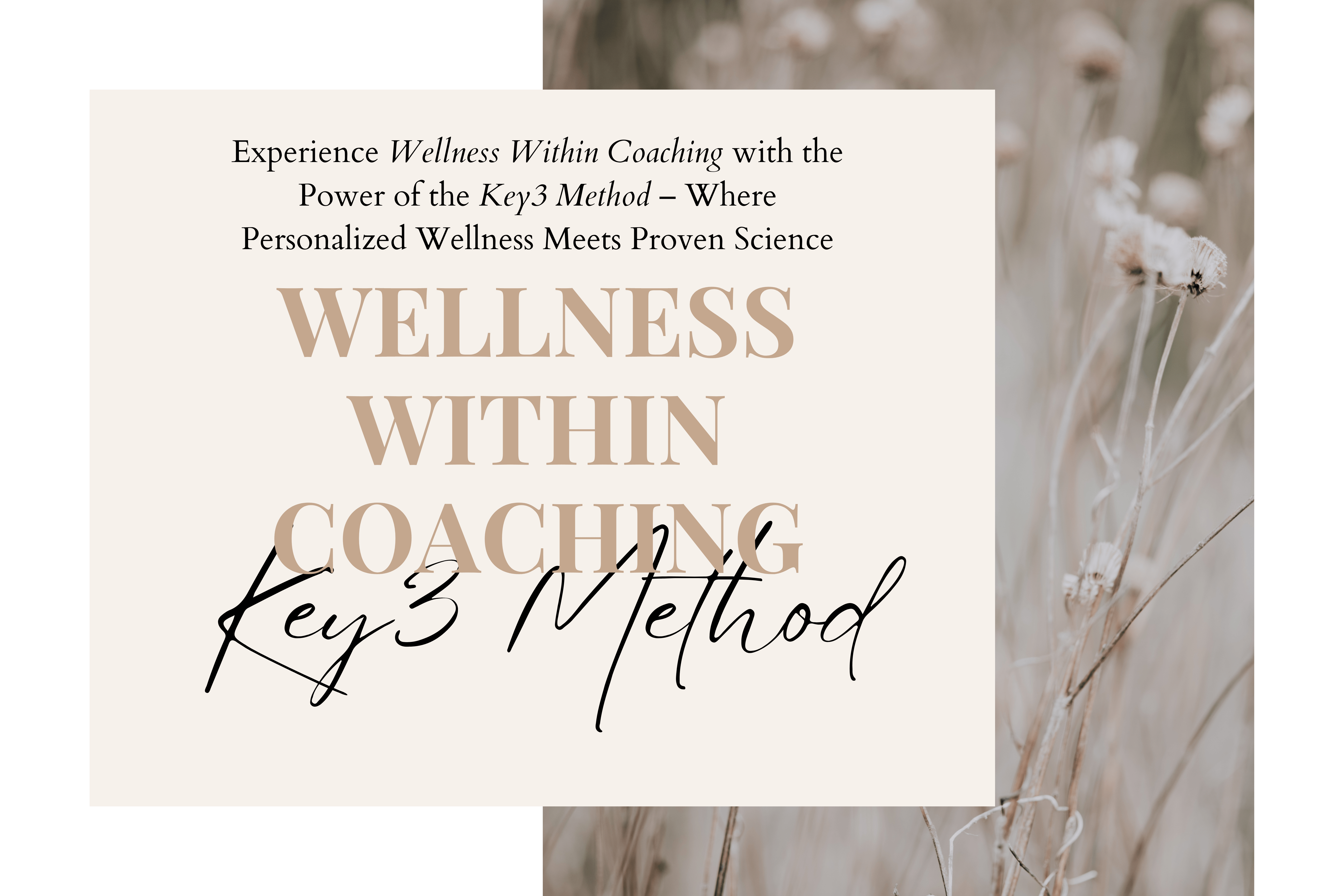 Personalized Nutrition and Wellness Coaching