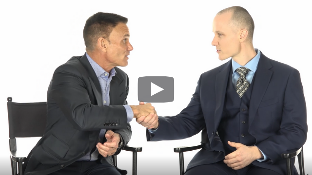 Video of Kevin Harrington, Original Shark on the Hit TV Show Shark Tank, interviewing Weston Lyon