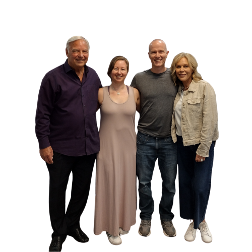 Picture of Jack Canfield, Jenny B. Lyon, Weston Lyon, and Patty Aubery