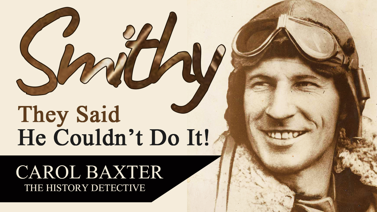 "Smithy" cruise ship talk by Carol Baxter.